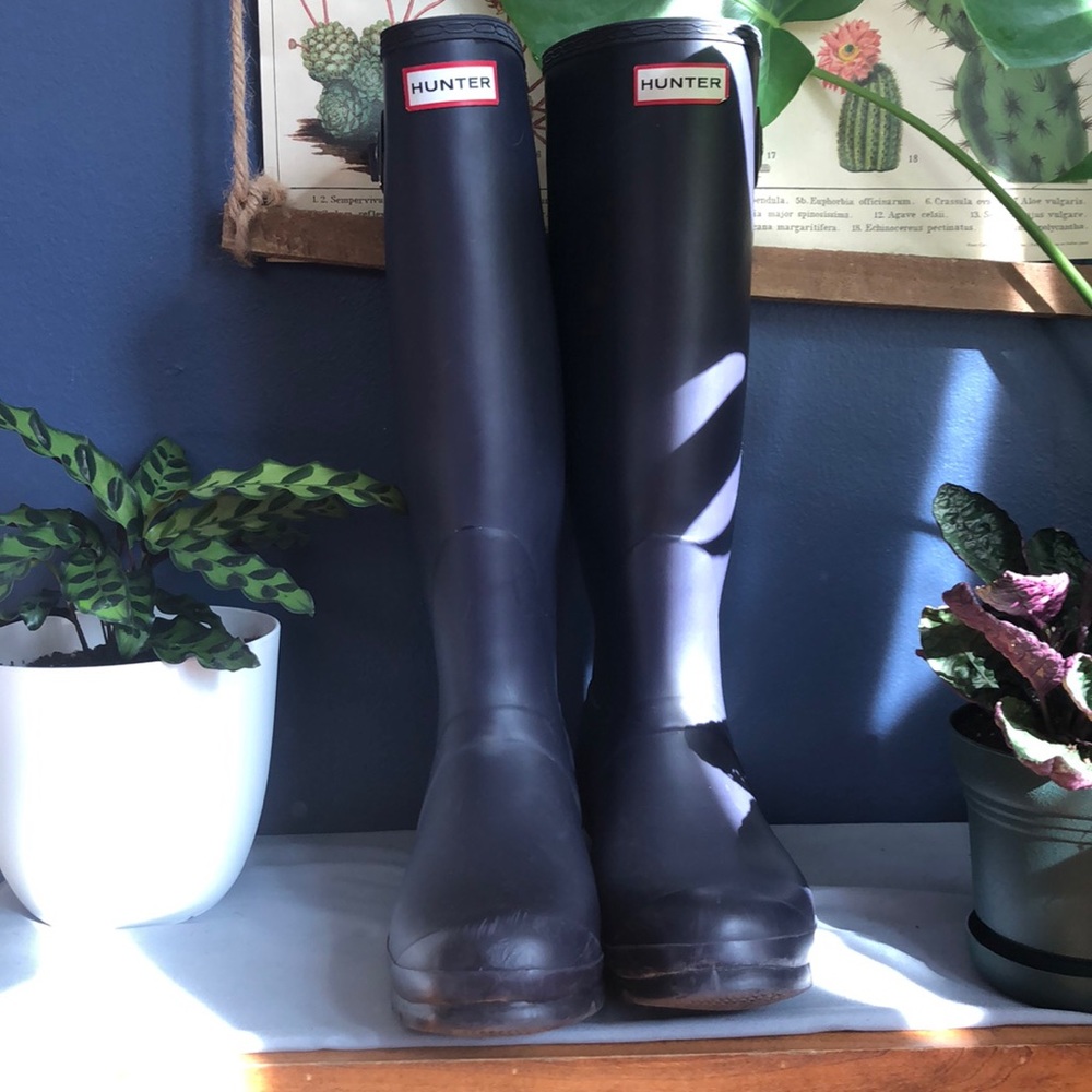 Hunter rain boots